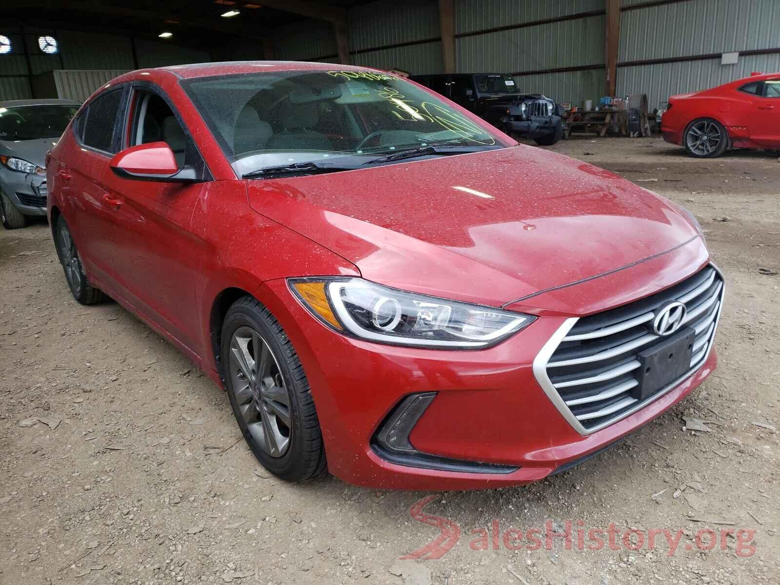 5NPD84LFXJH277664 2018 HYUNDAI ELANTRA