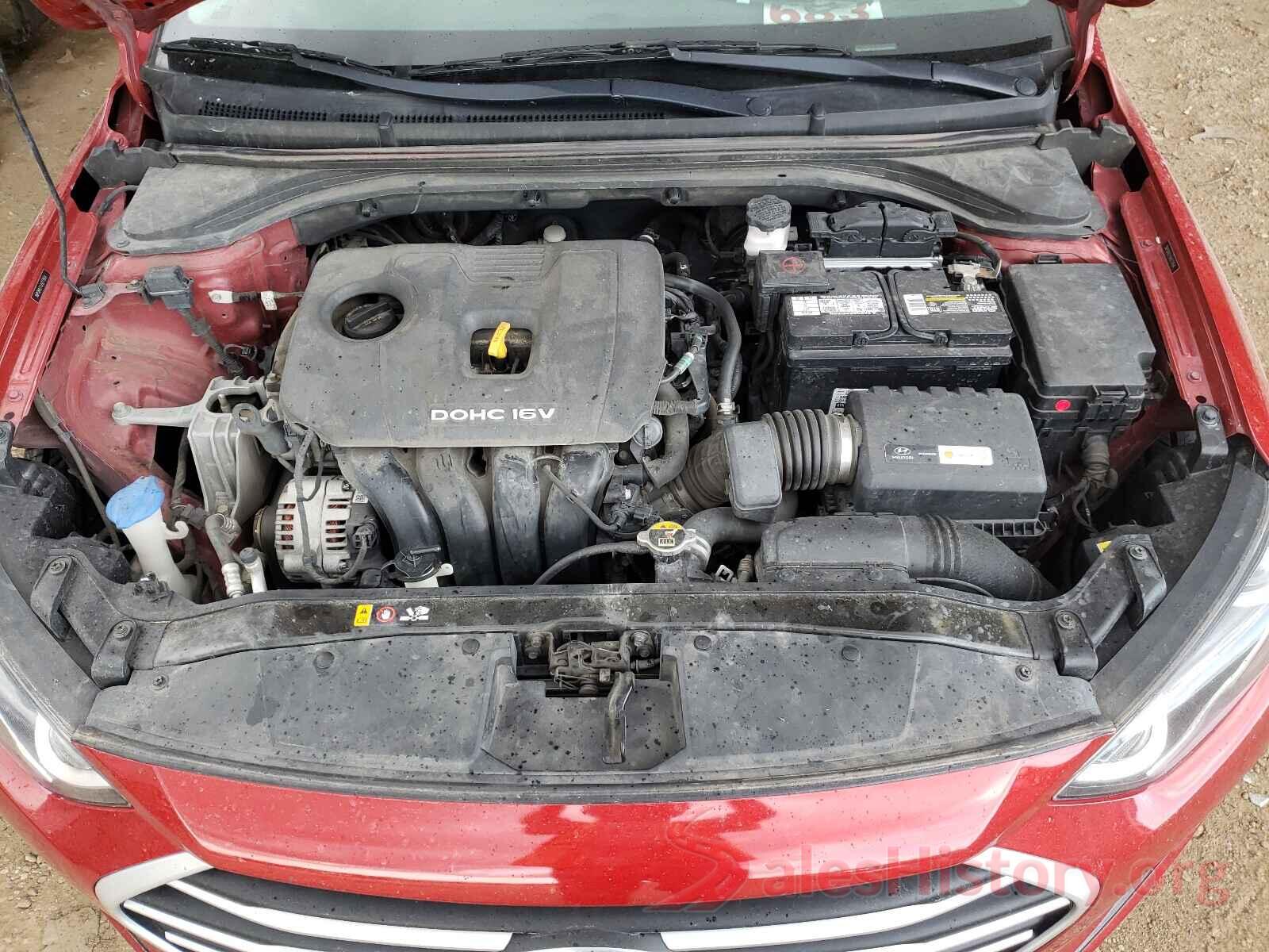 5NPD84LFXJH277664 2018 HYUNDAI ELANTRA