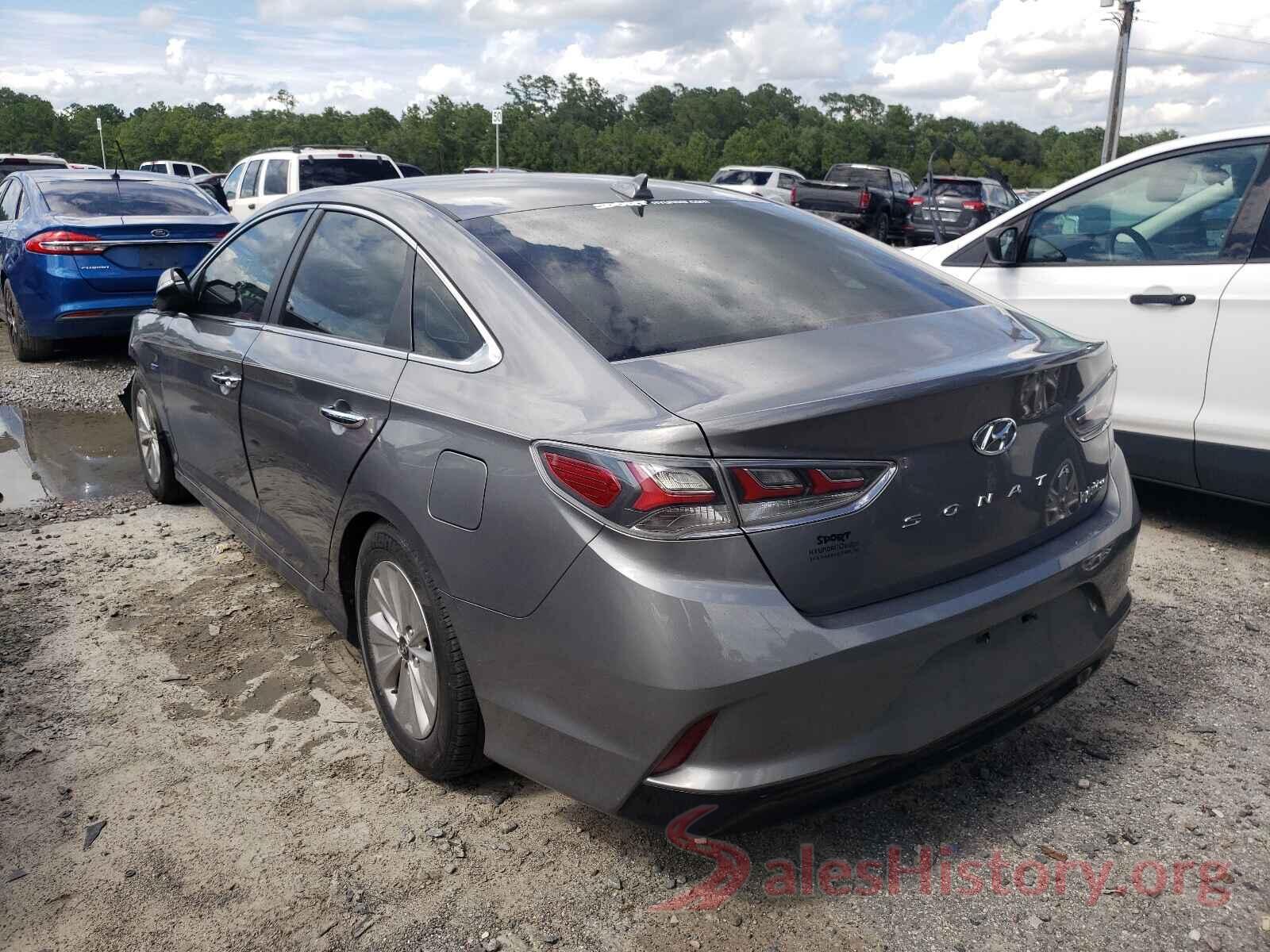 KMHE24L37KA084615 2019 HYUNDAI SONATA