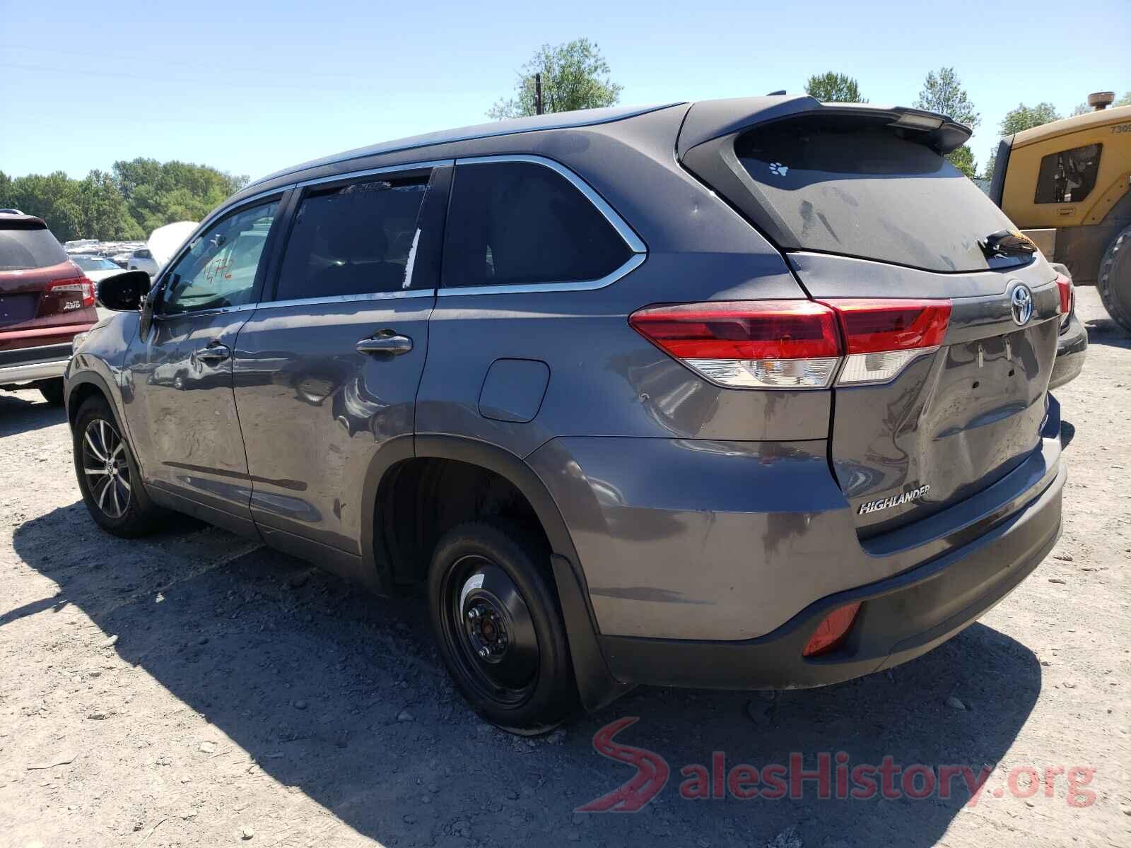 5TDJZRFH9HS462304 2017 TOYOTA HIGHLANDER