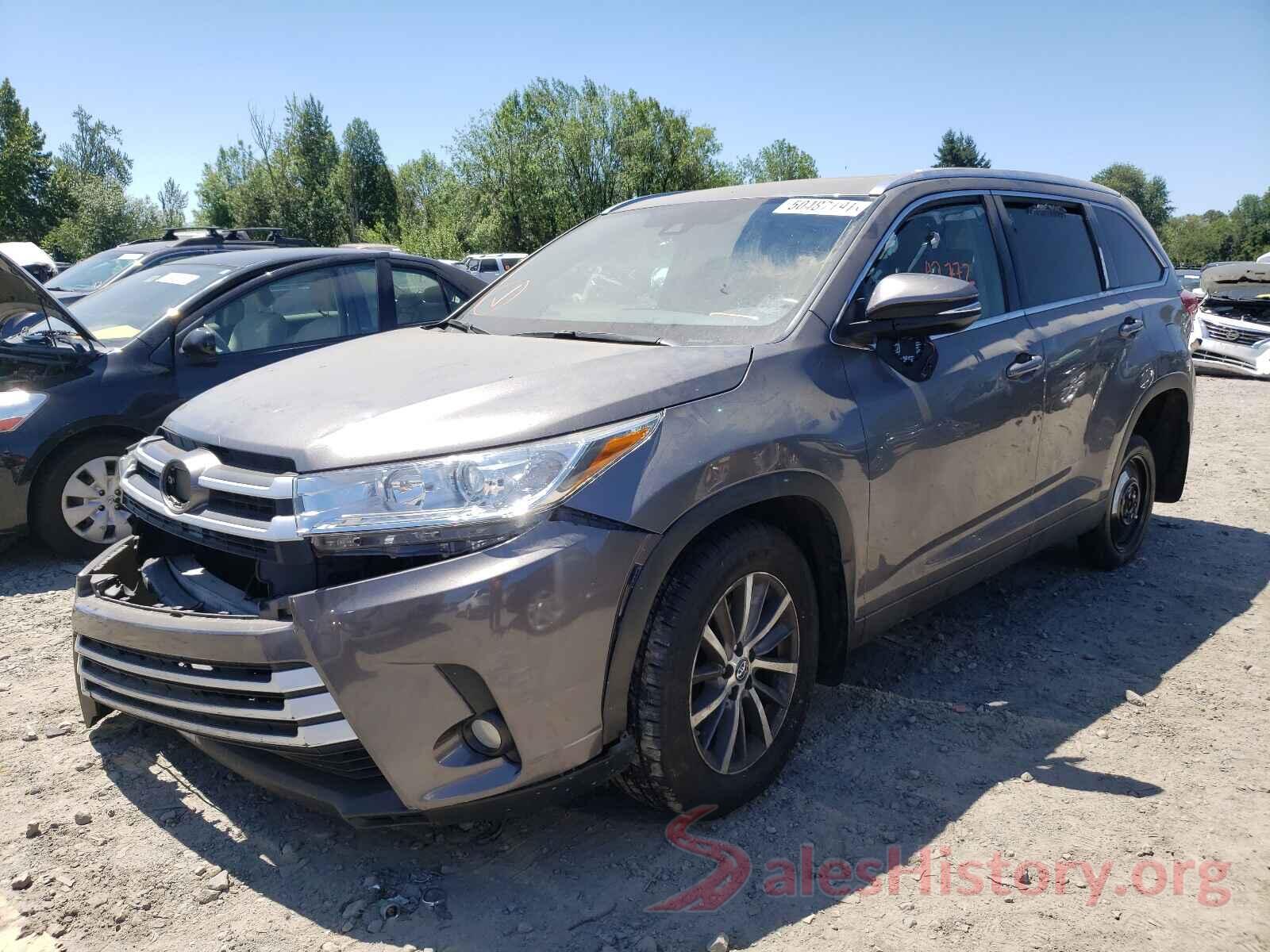 5TDJZRFH9HS462304 2017 TOYOTA HIGHLANDER