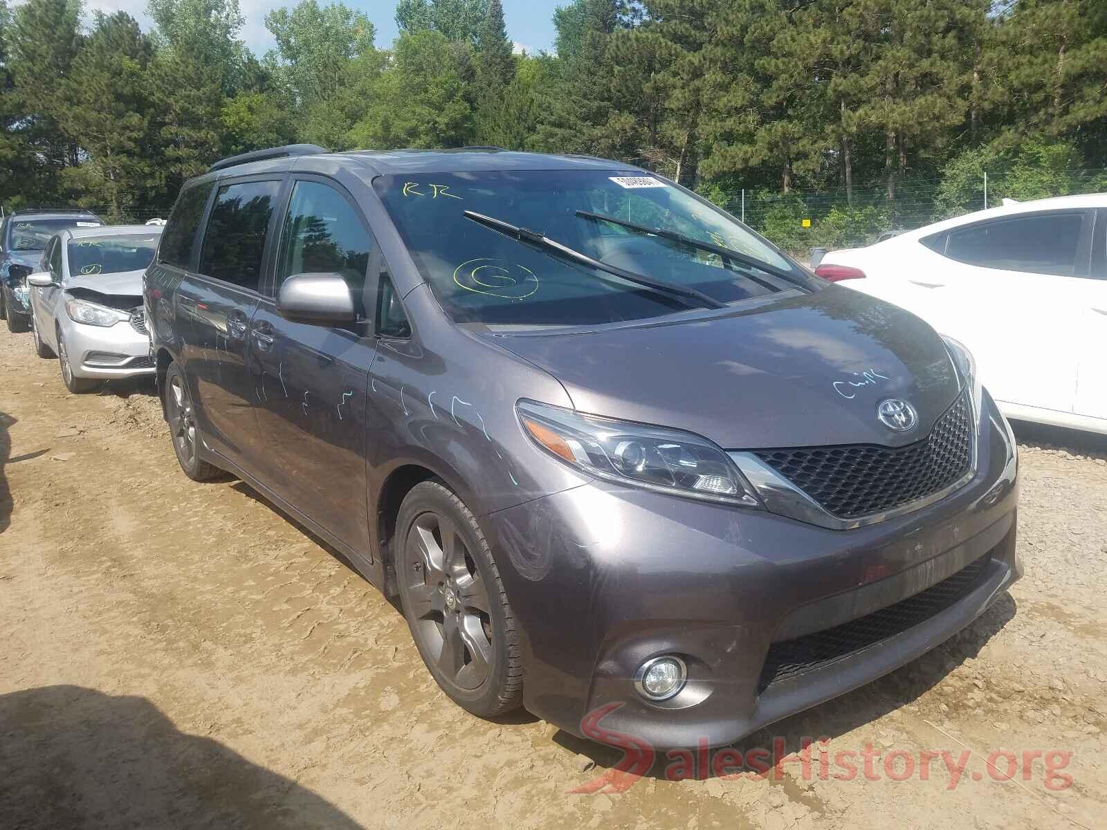 5TDXK3DC3GS754547 2016 TOYOTA SIENNA