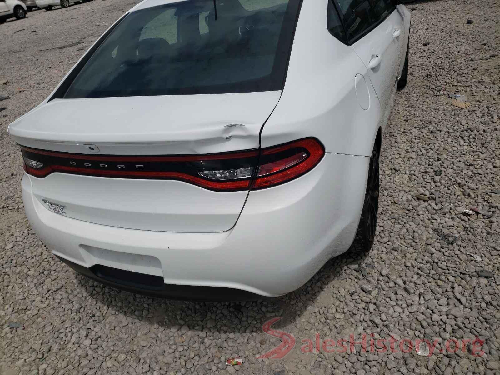 1C3CDFFA9GD818385 2016 DODGE DART