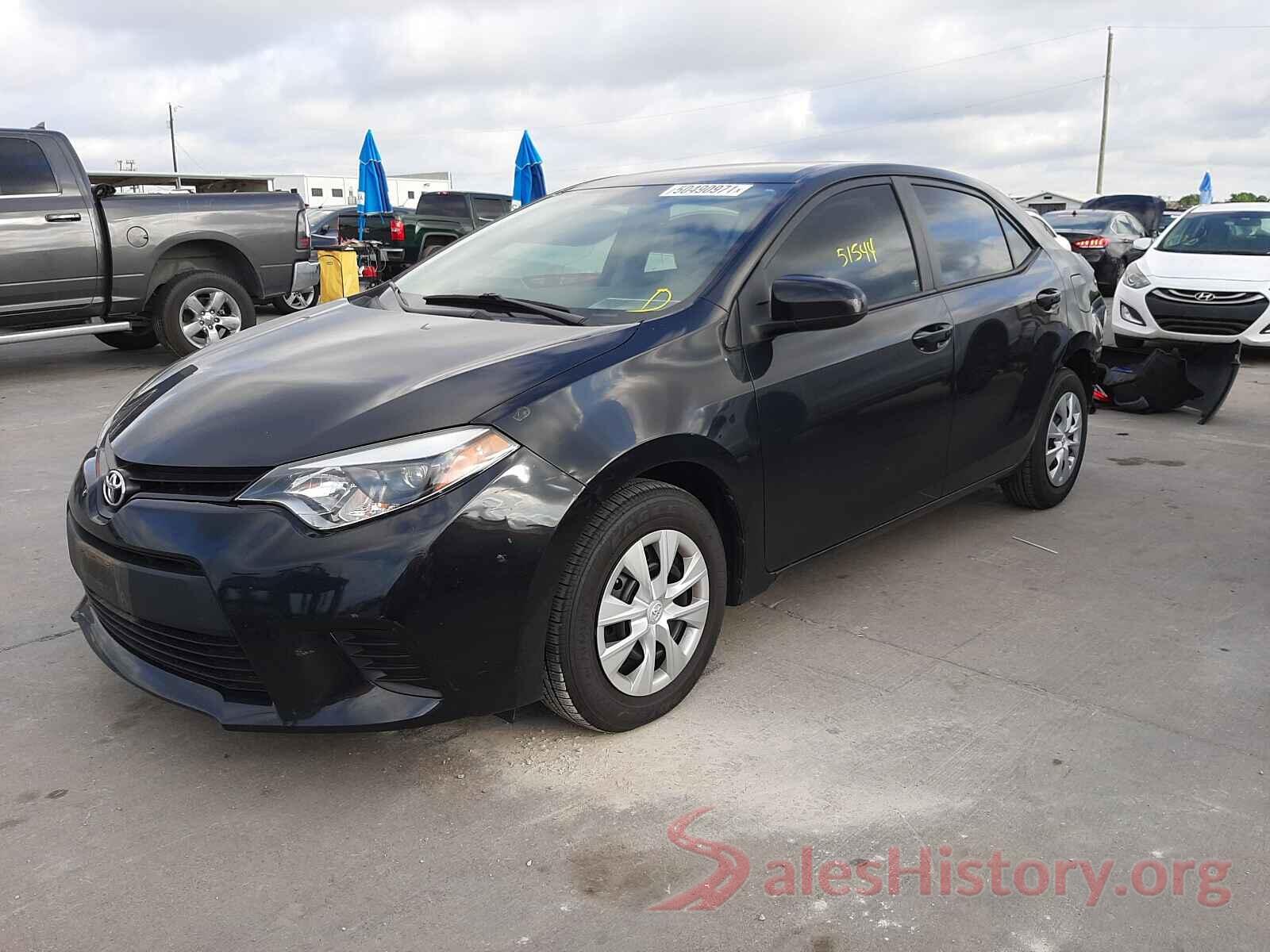 5YFBURHE2GP564685 2016 TOYOTA COROLLA