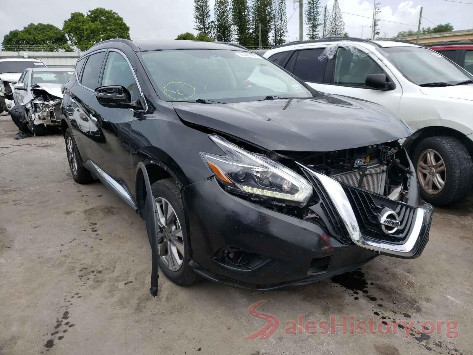 5N1AZ2MH8JN157829 2018 NISSAN MURANO