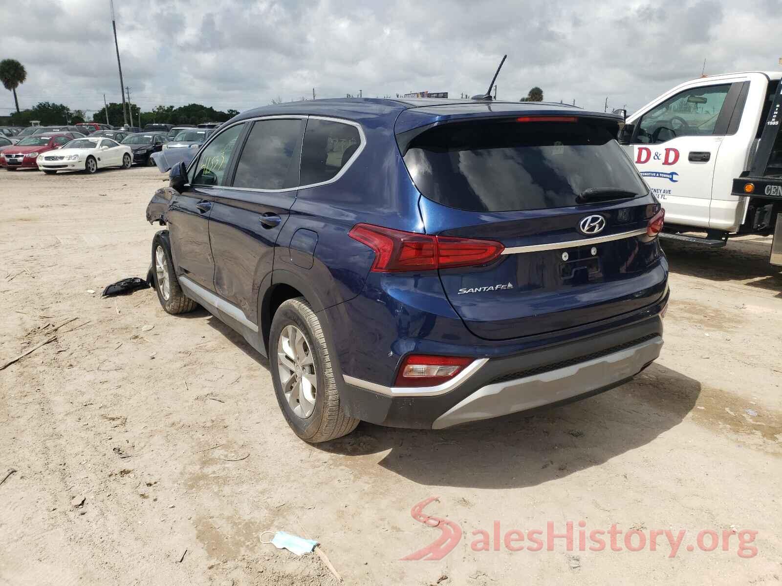 5NMS23AD7KH028578 2019 HYUNDAI SANTA FE