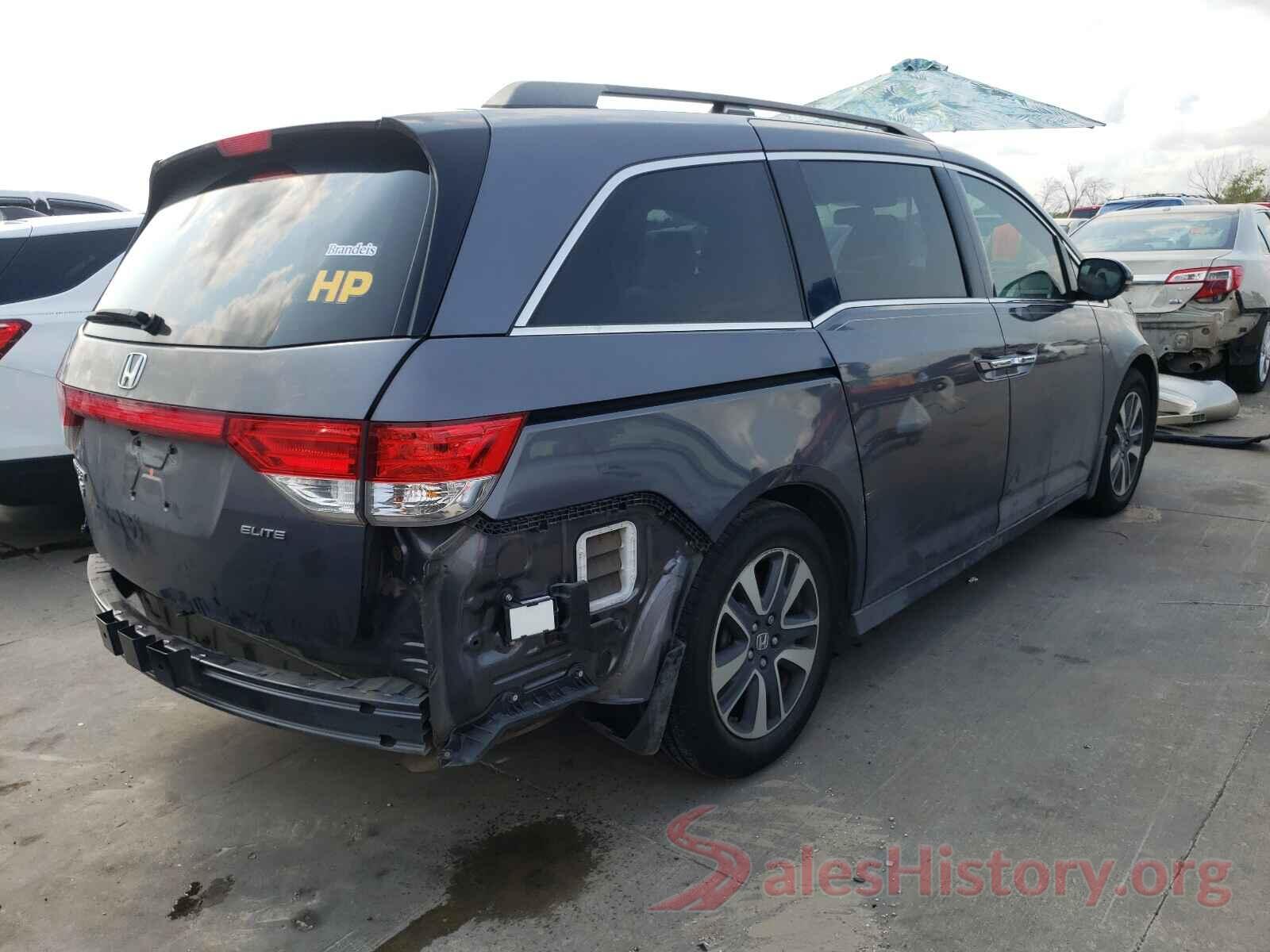 5FNRL5H94GB076153 2016 HONDA ODYSSEY