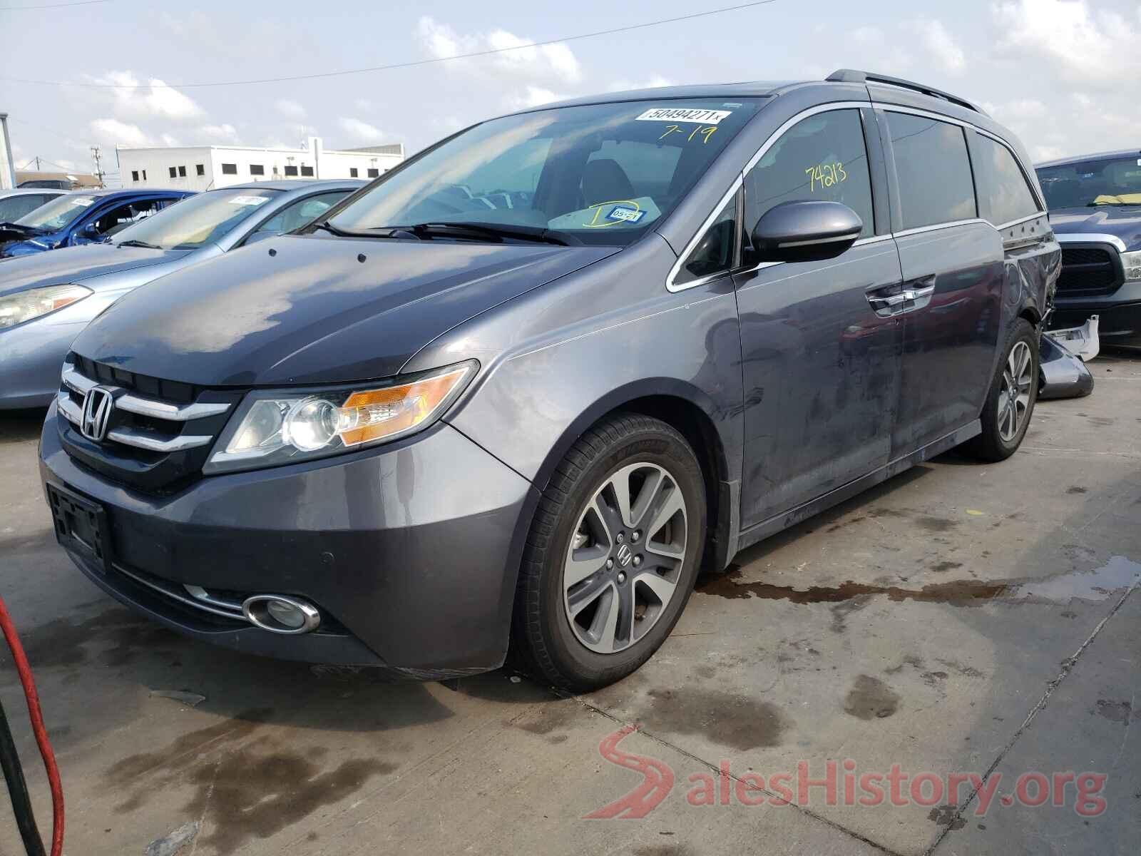 5FNRL5H94GB076153 2016 HONDA ODYSSEY