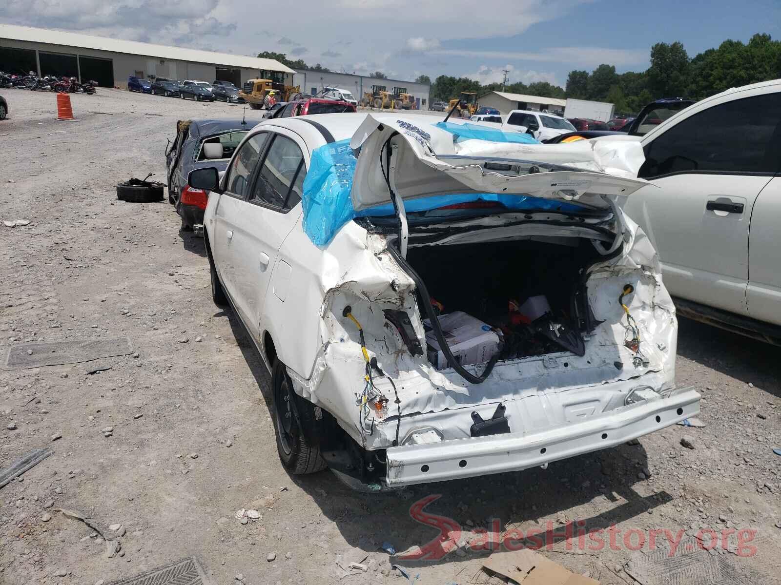 ML32F3FJ8LHF00430 2020 MITSUBISHI MIRAGE