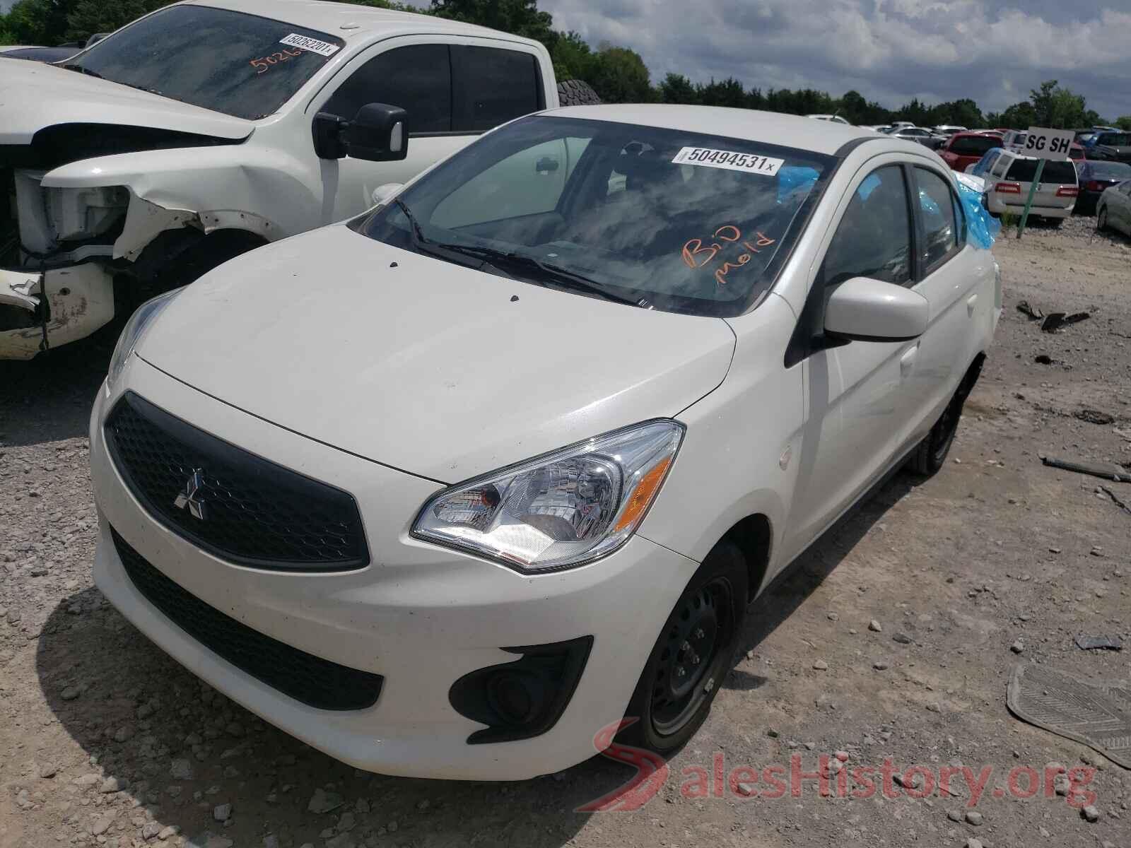 ML32F3FJ8LHF00430 2020 MITSUBISHI MIRAGE