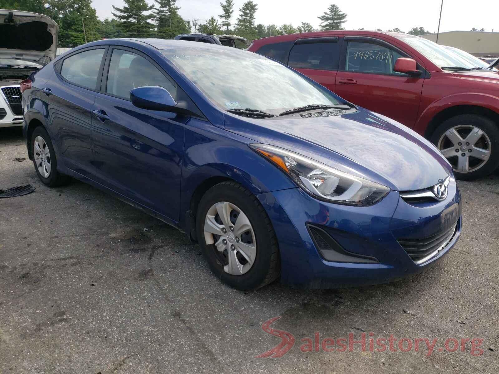 5NPDH4AE2GH718139 2016 HYUNDAI ELANTRA