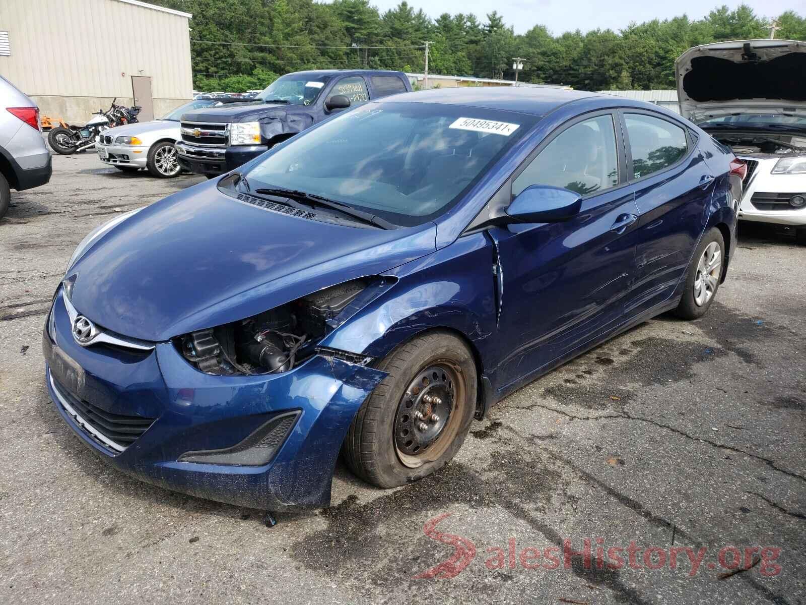 5NPDH4AE2GH718139 2016 HYUNDAI ELANTRA