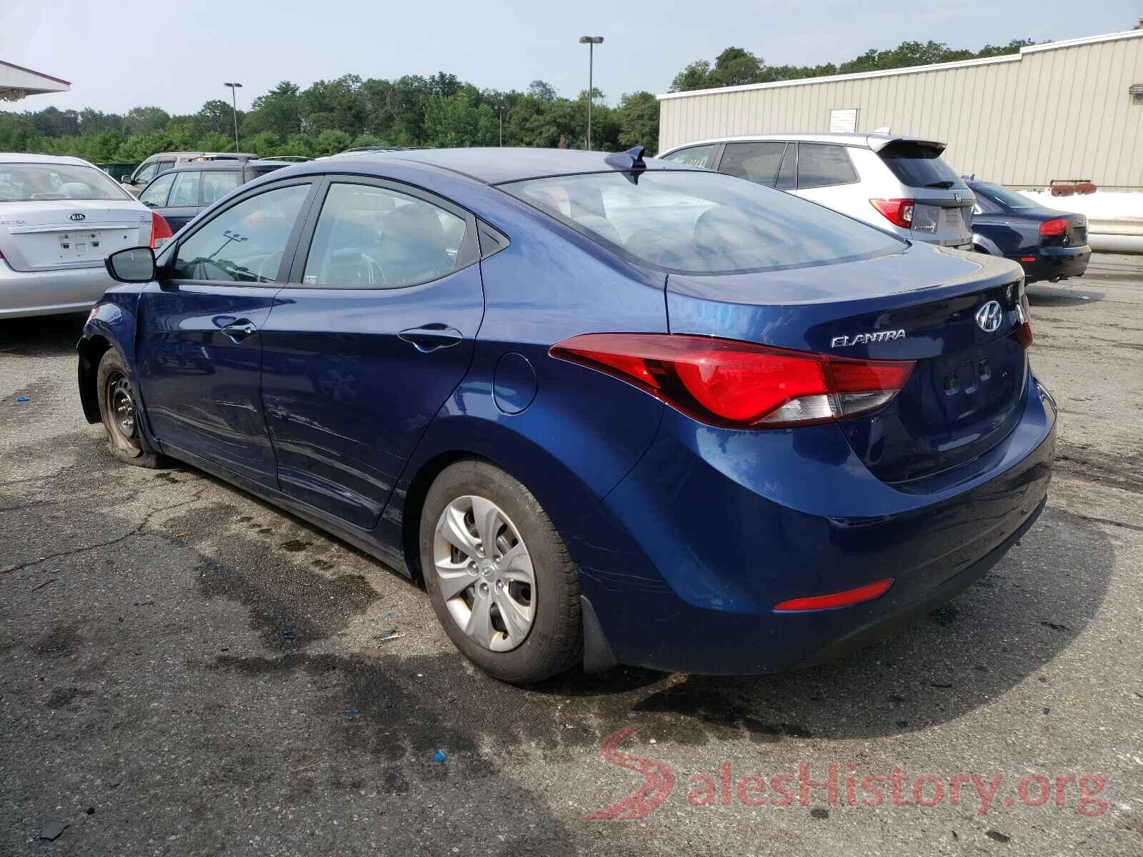 5NPDH4AE2GH718139 2016 HYUNDAI ELANTRA