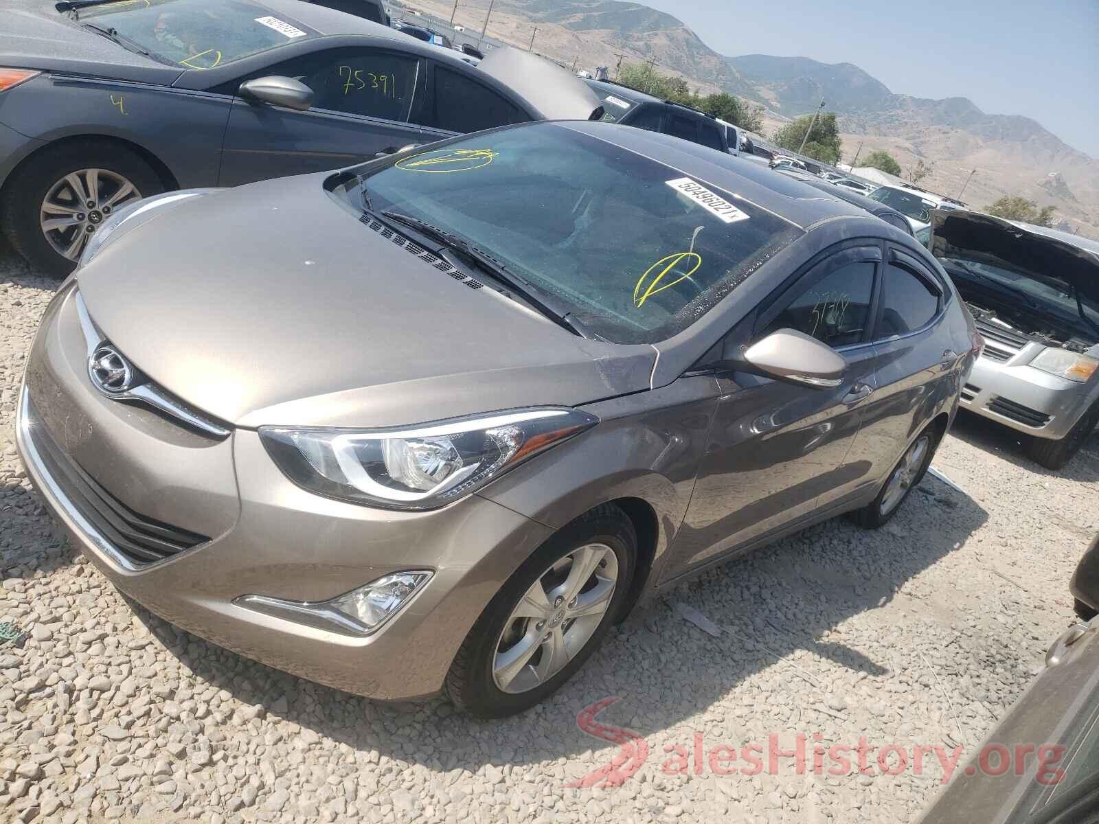 5NPDH4AE3GH676189 2016 HYUNDAI ELANTRA