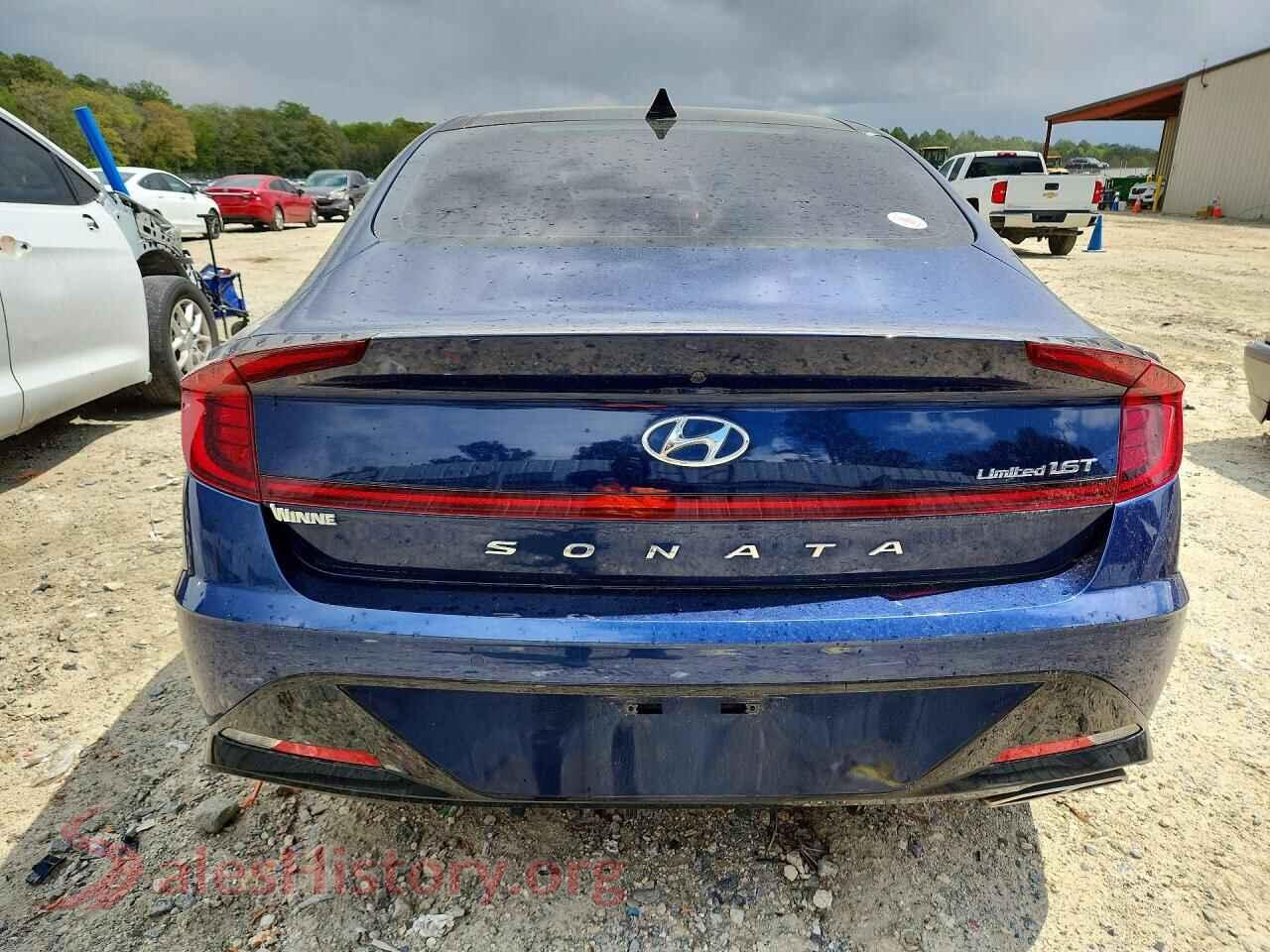 2020 HYUNDAI SONATA VIN 5NPEH4J26LH008925, left side view