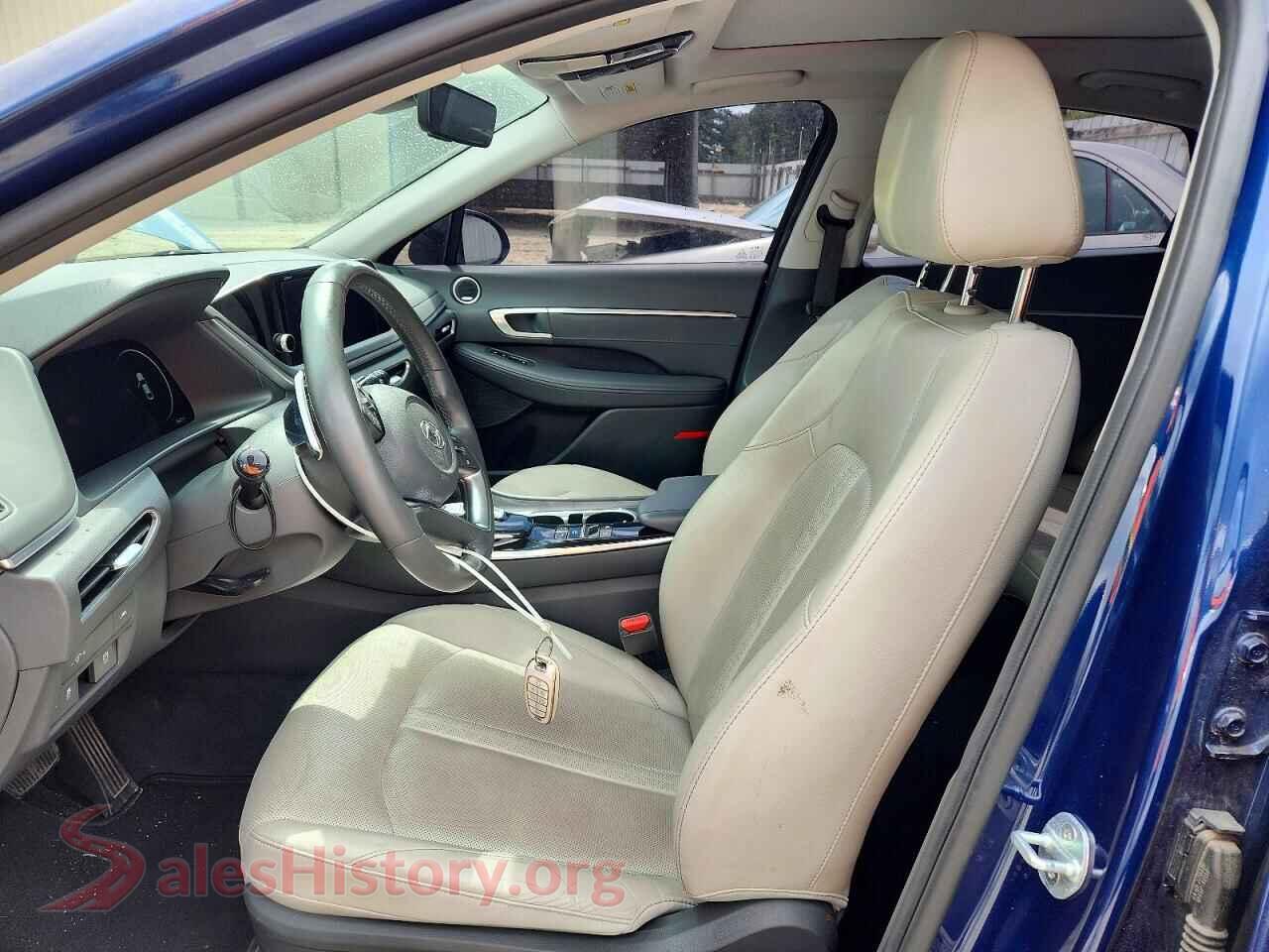 2020 HYUNDAI SONATA VIN 5NPEH4J26LH008925, engine bay