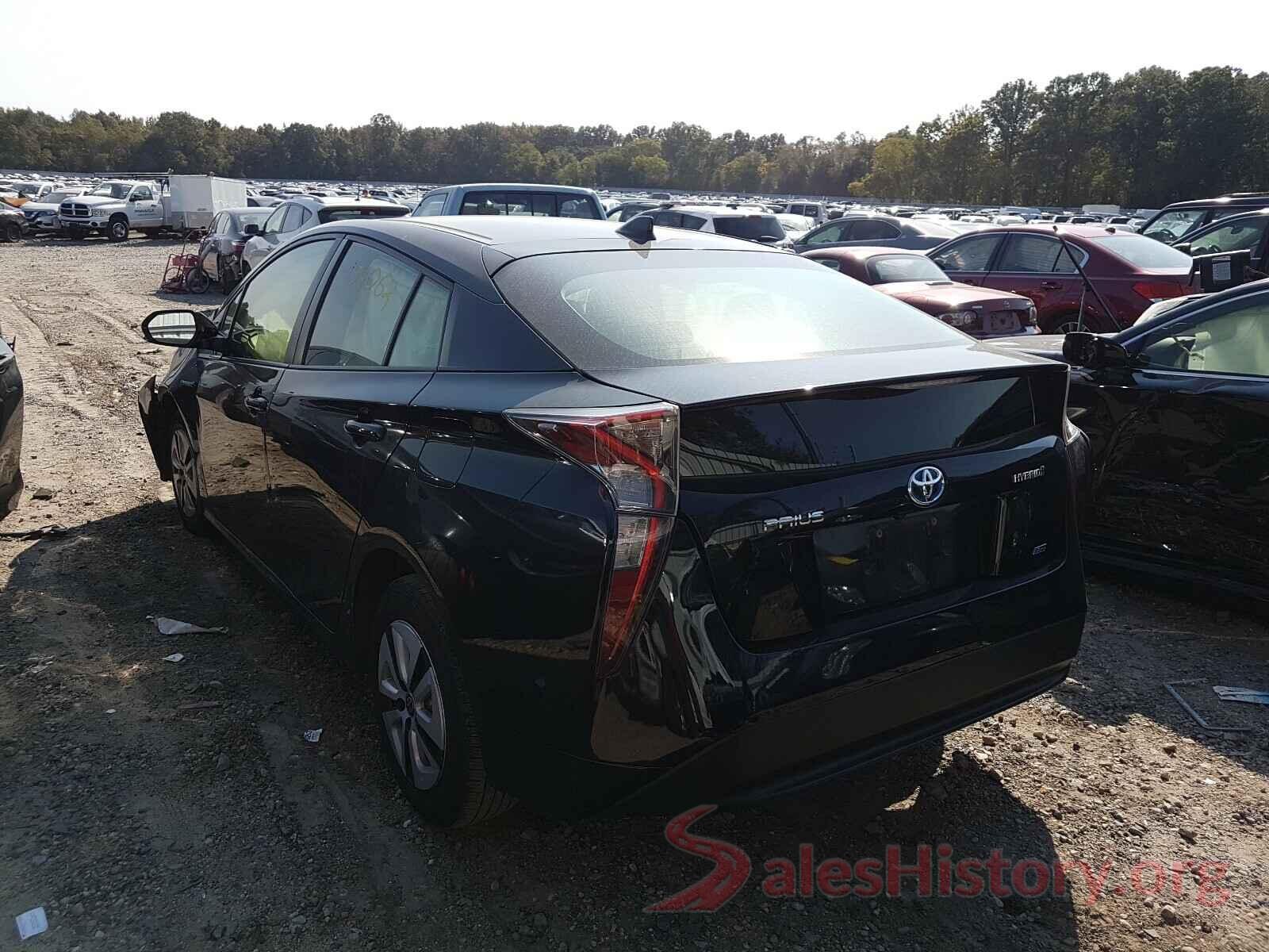 JTDKARFU2H3043477 2017 TOYOTA PRIUS