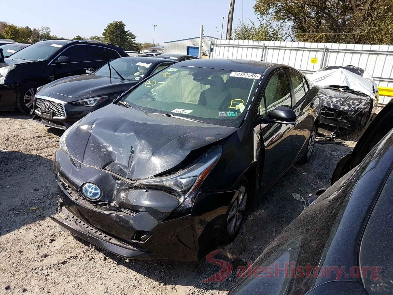 JTDKARFU2H3043477 2017 TOYOTA PRIUS