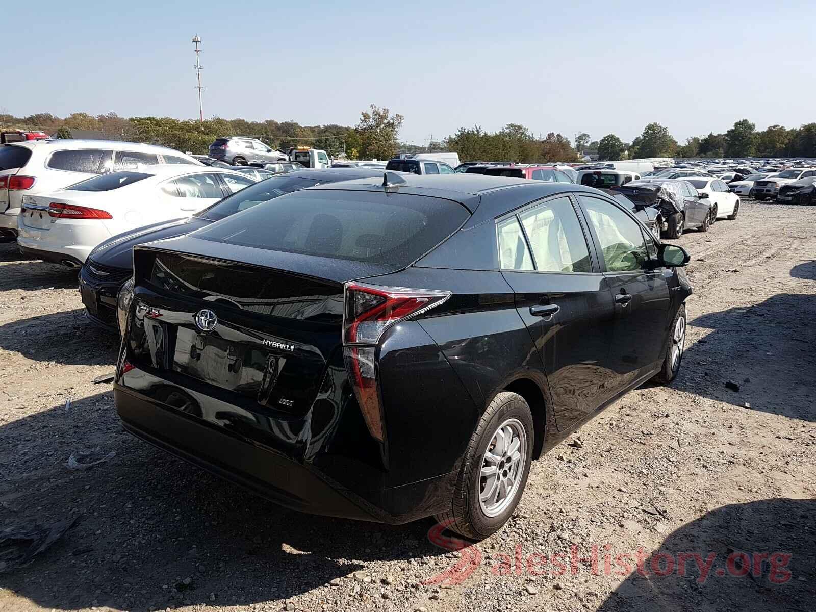 JTDKARFU2H3043477 2017 TOYOTA PRIUS