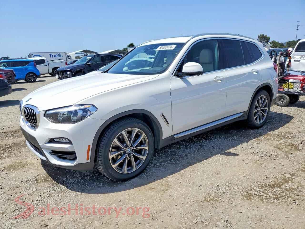 5UXTR7C59KLR48318 2019 BMW X3