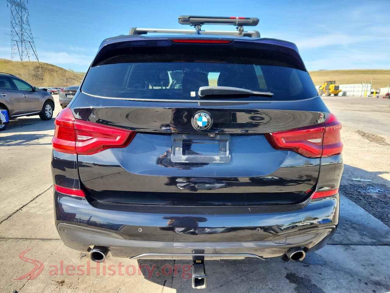 2018 BMW X3 VIN 5UXTR9C55JLD58582, left side view