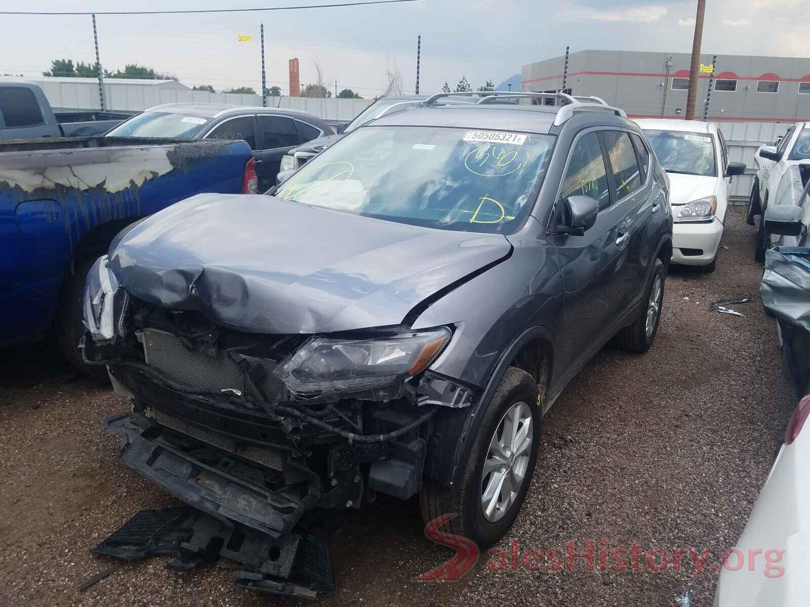 KNMAT2MV5GP656578 2016 NISSAN ROGUE