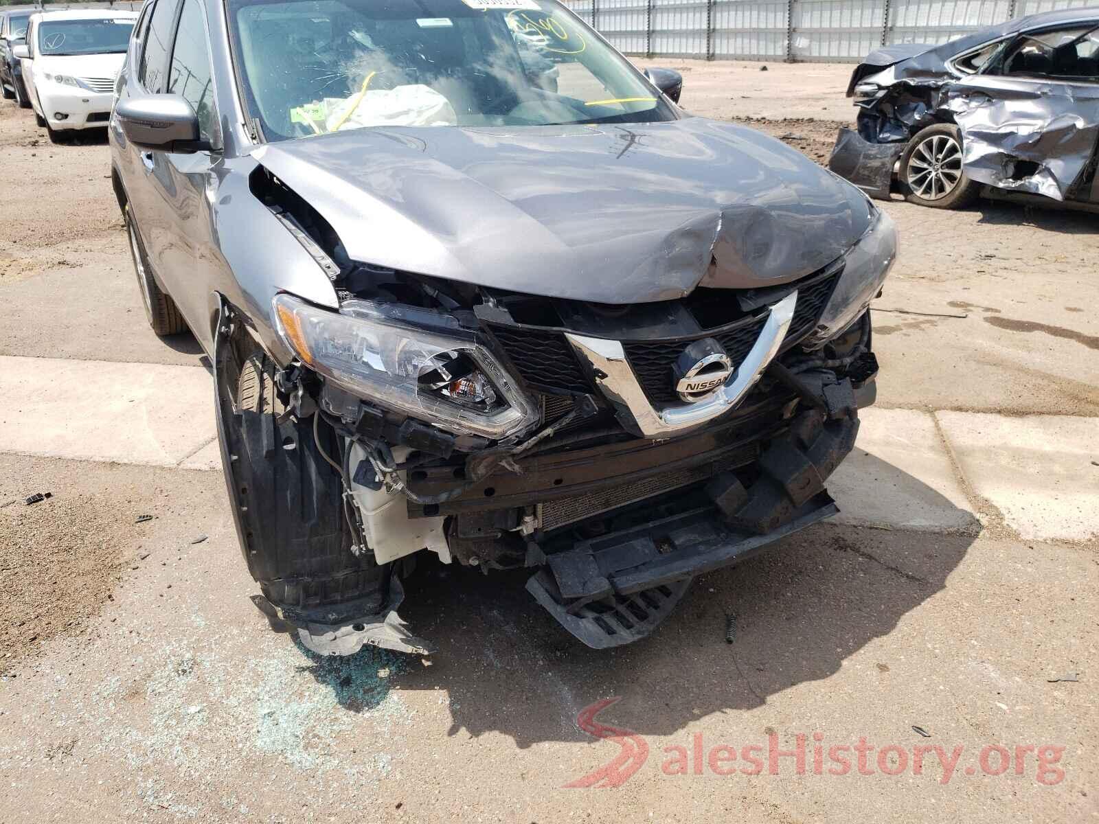 KNMAT2MV5GP656578 2016 NISSAN ROGUE