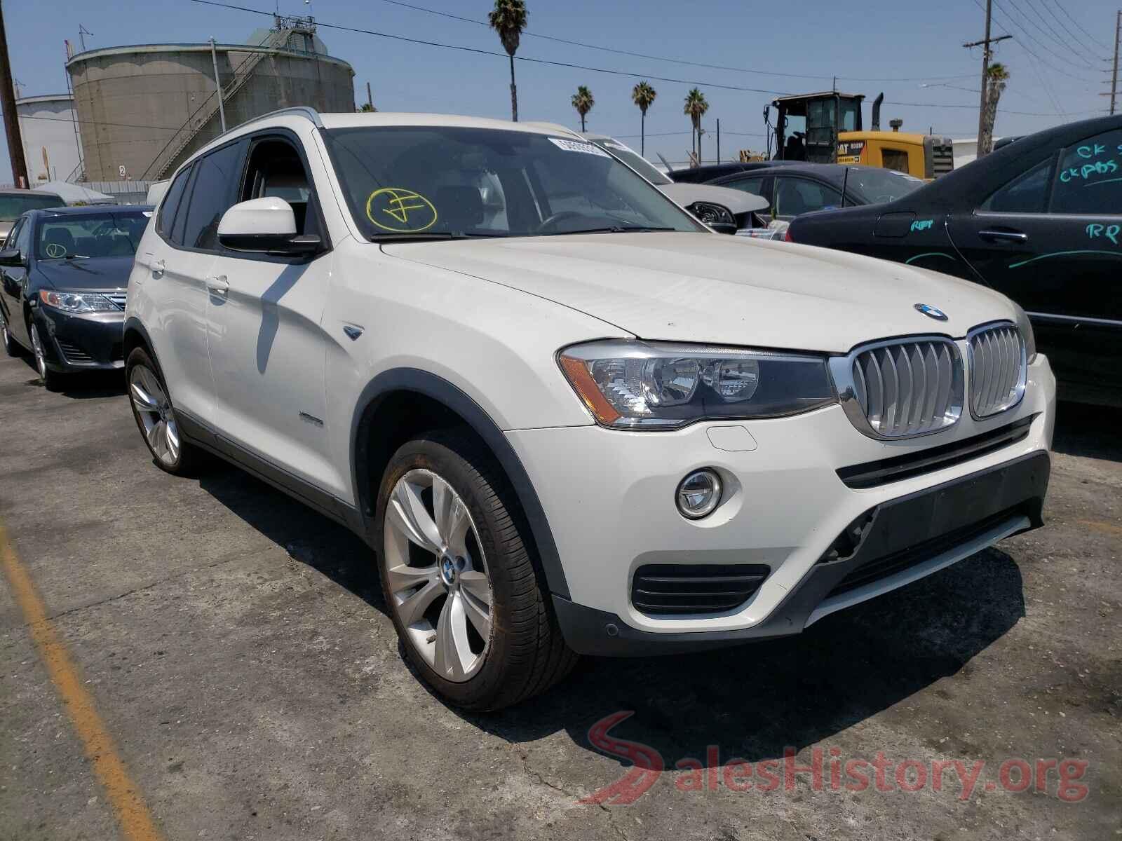 5UXWX9C53G0D76625 2016 BMW X3