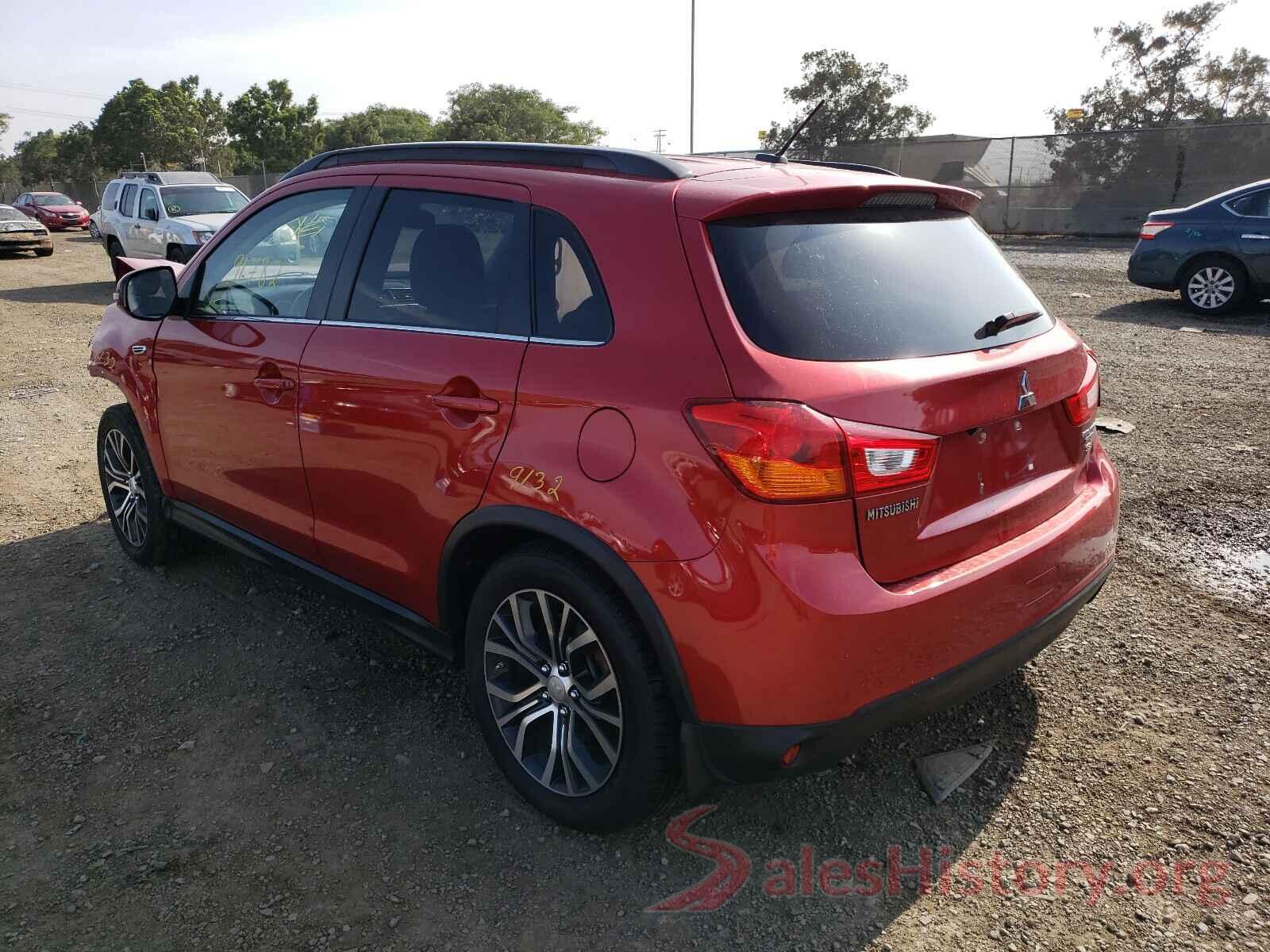 JA4AR4AW2GZ028970 2016 MITSUBISHI OUTLANDER