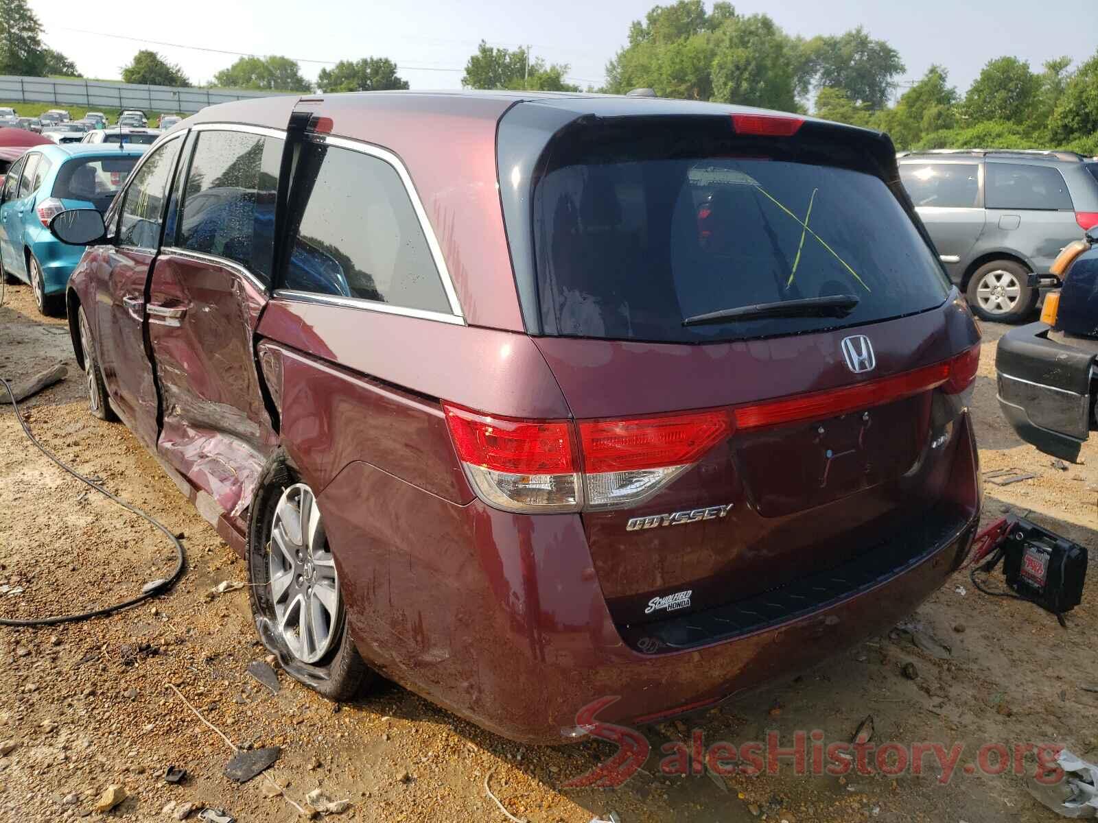 5FNRL5H97GB164677 2016 HONDA ODYSSEY