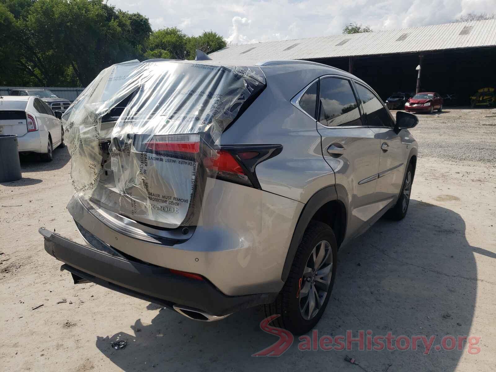 JTJYARBZXH2050417 2017 LEXUS NX