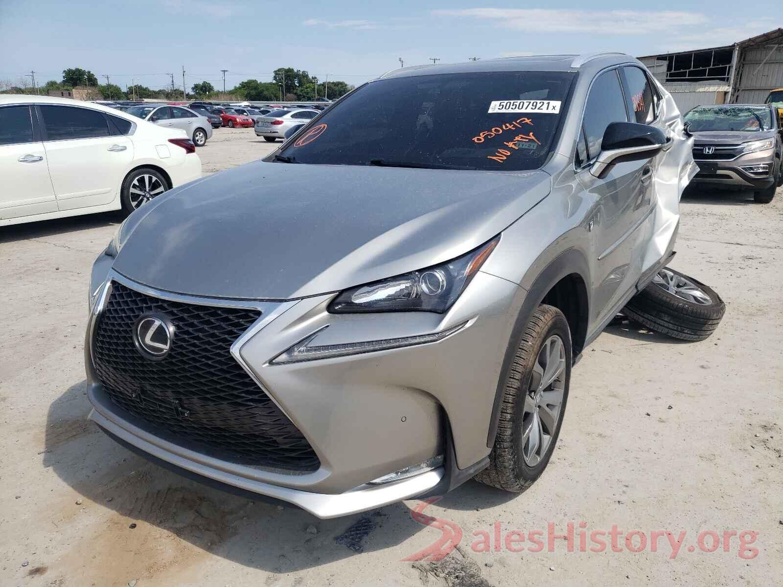 JTJYARBZXH2050417 2017 LEXUS NX