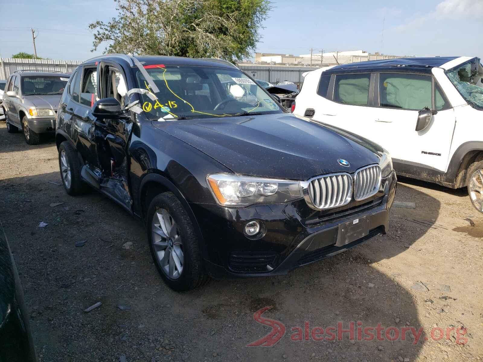 5UXWZ7C38H0V93406 2017 BMW X3