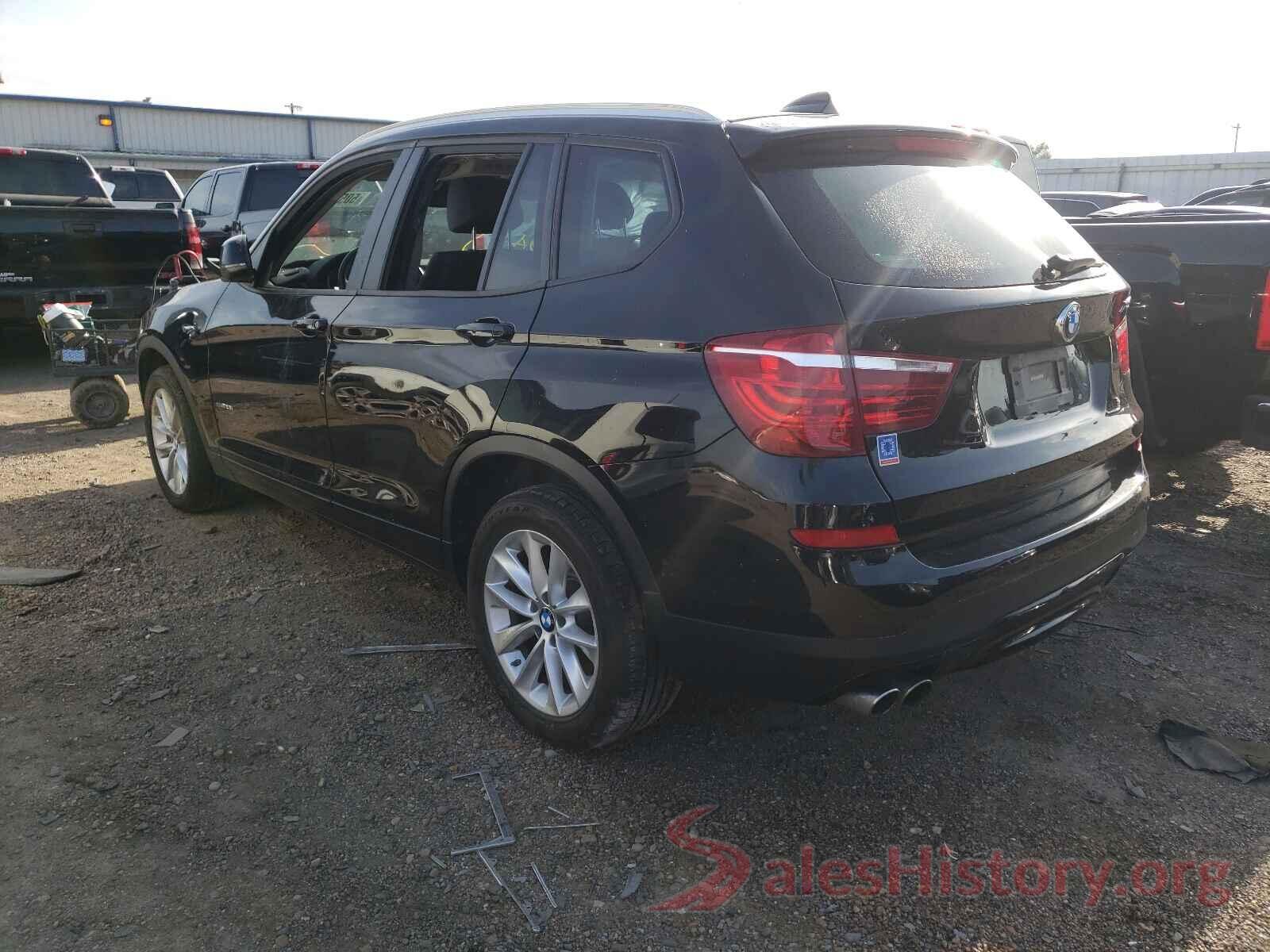 5UXWZ7C38H0V93406 2017 BMW X3