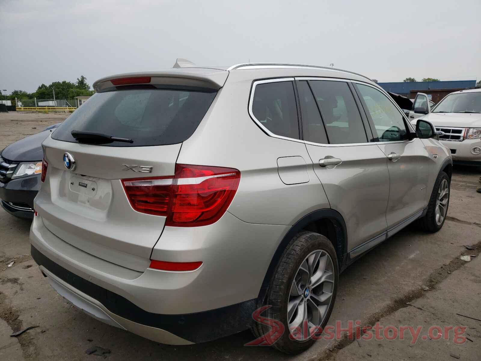 5UXWX9C53G0D76253 2016 BMW X3