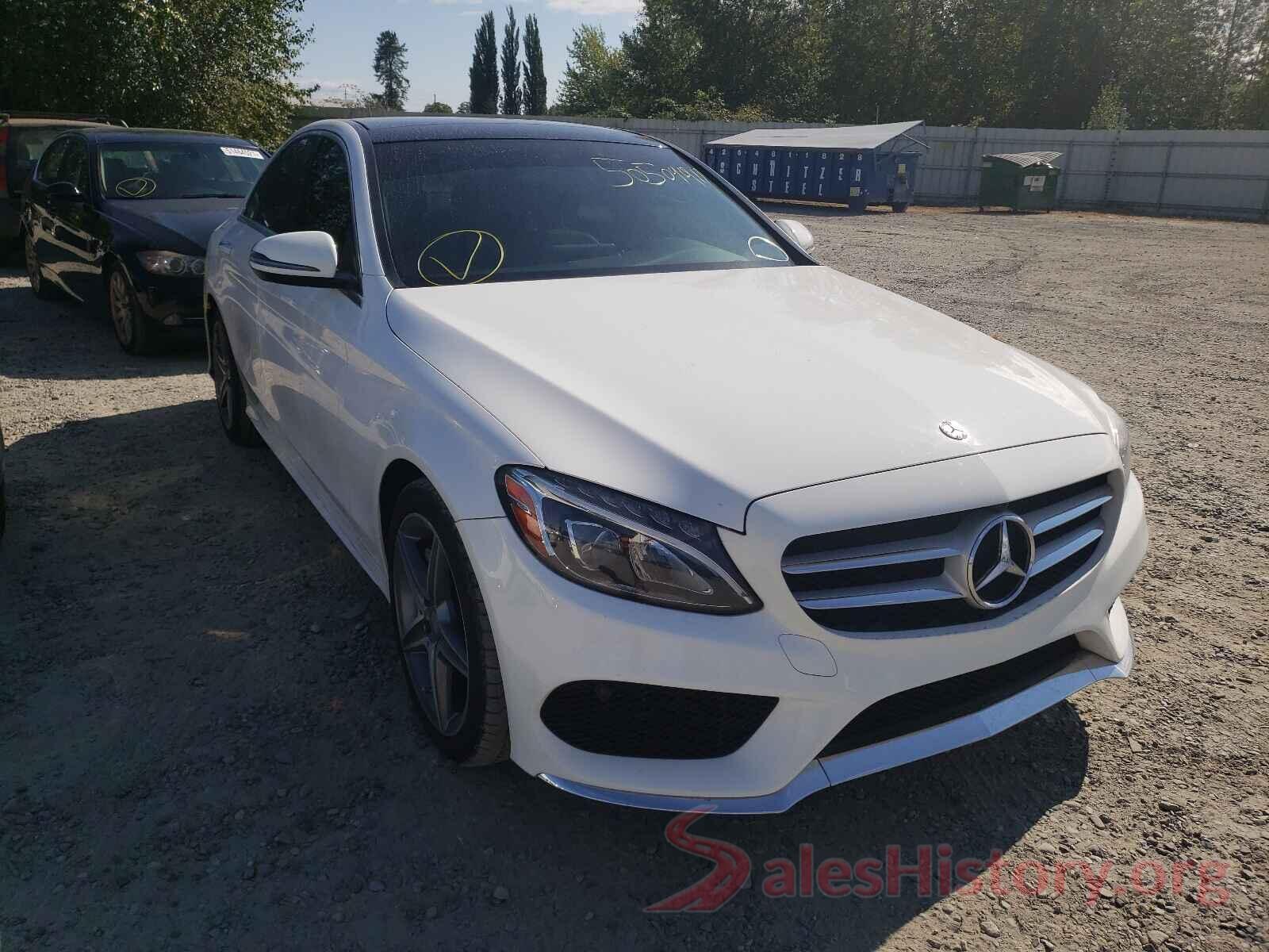 55SWF4KB6GU106493 2016 MERCEDES-BENZ C CLASS