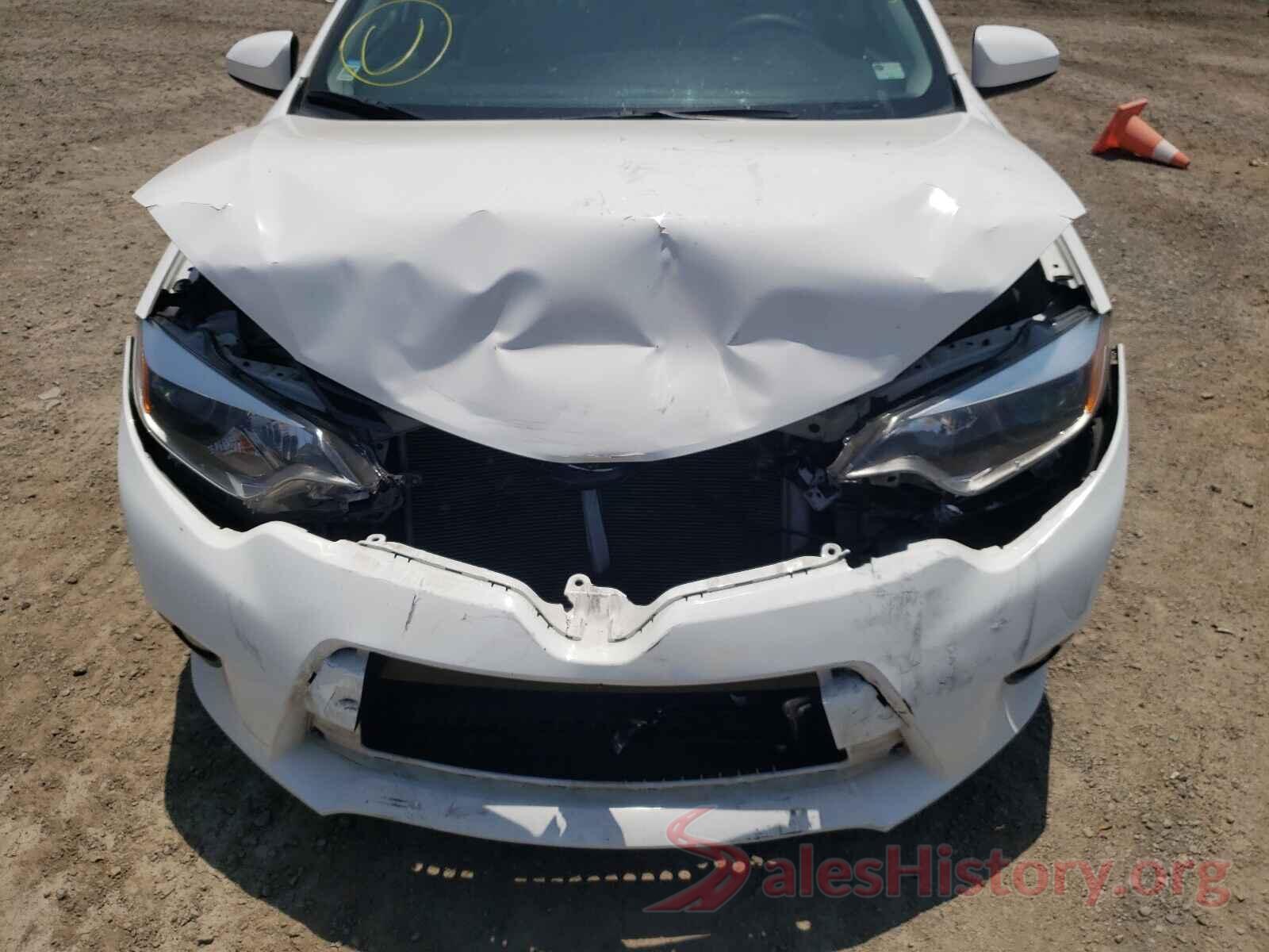 5YFBURHE4GP505847 2016 TOYOTA COROLLA