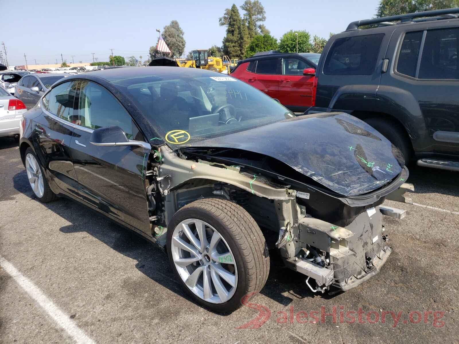 5YJ3E1EA7JF179405 2018 TESLA MODEL 3