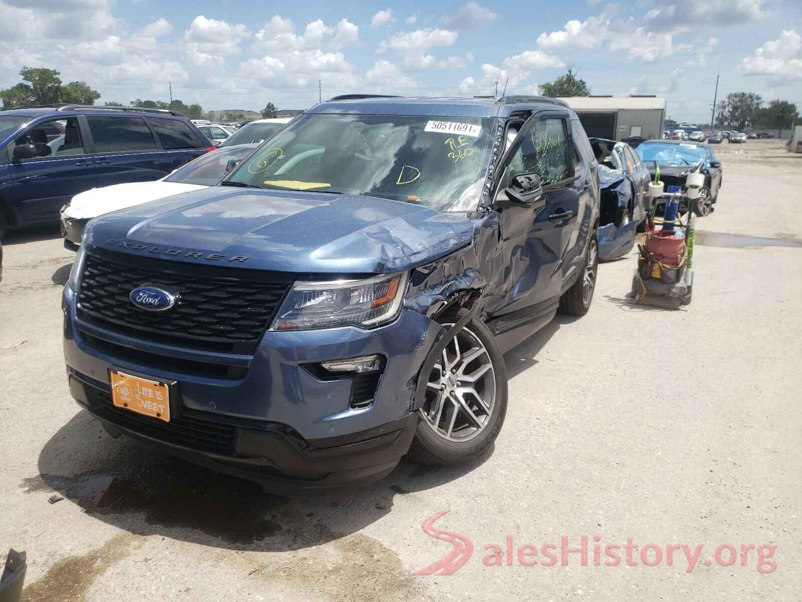 1FM5K8GT6JGB97467 2018 FORD EXPLORER