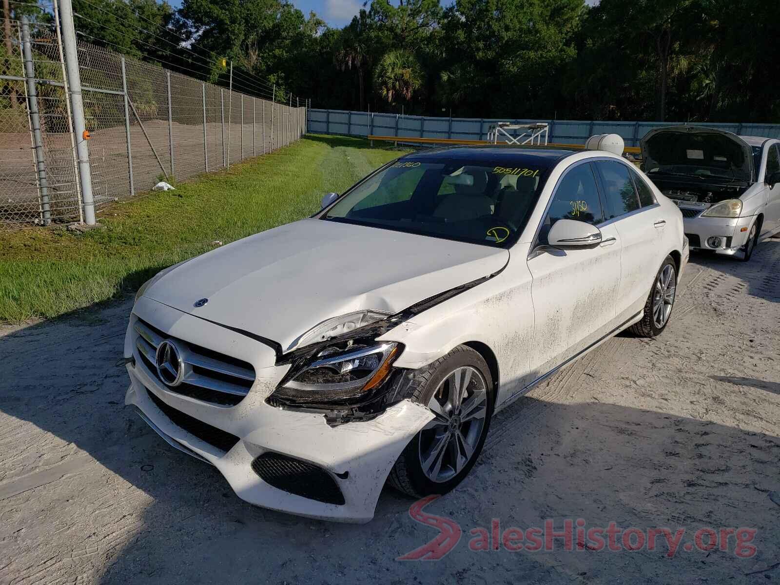 WDDWF4JB7JR407445 2018 MERCEDES-BENZ C-CLASS