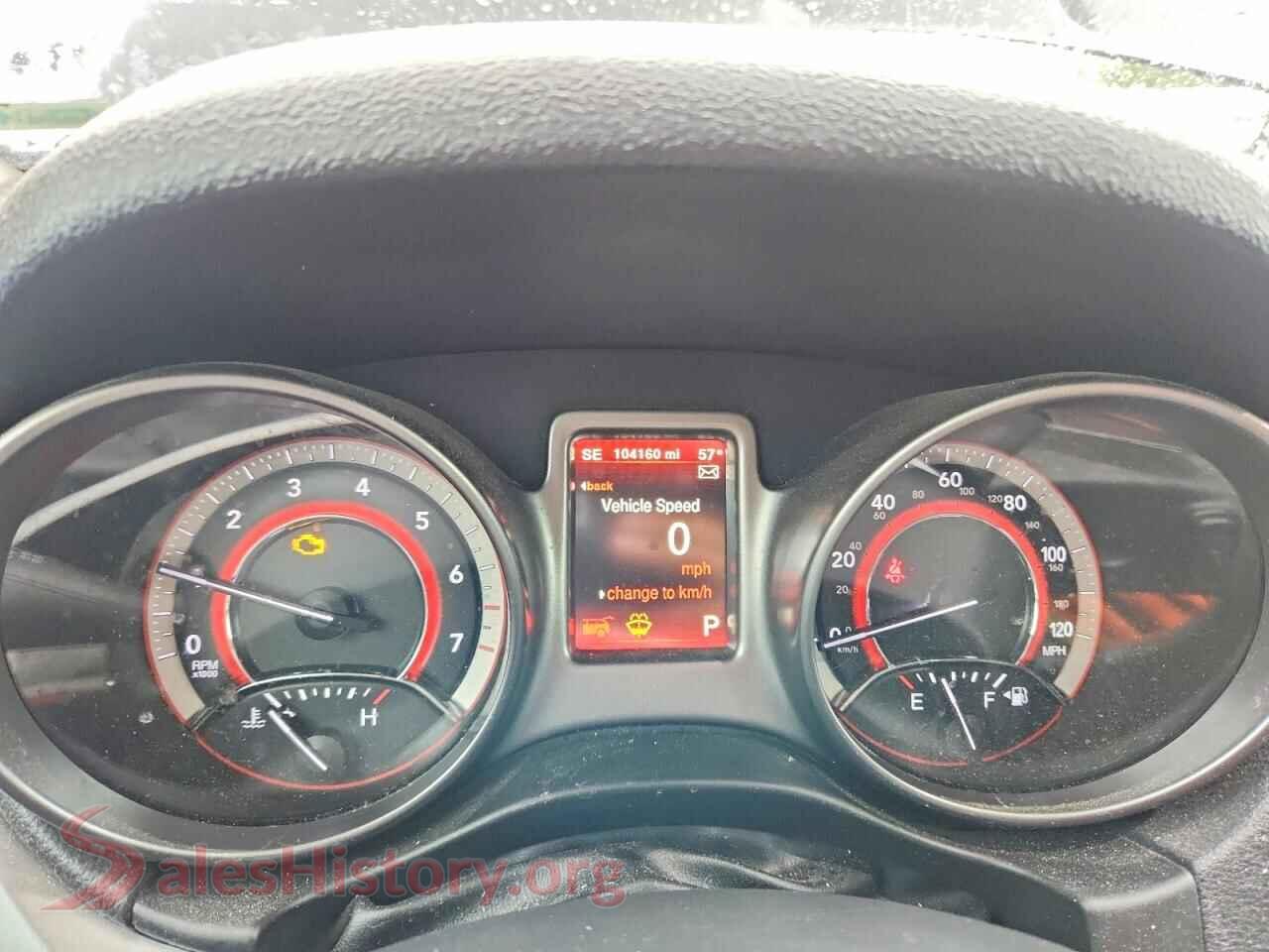 2018 DODGE JOURNEY VIN 3C4PDDGG8JT388712, interior center console