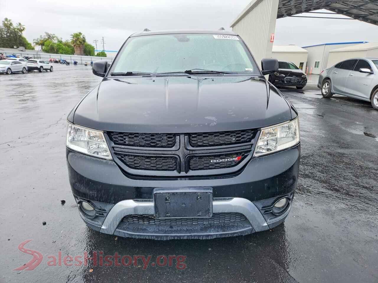2018 DODGE JOURNEY VIN 3C4PDDGG8JT388712, rear view