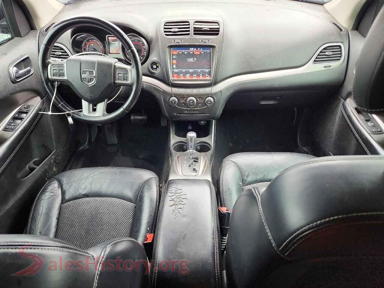2018 DODGE JOURNEY VIN 3C4PDDGG8JT388712, interior dashboard