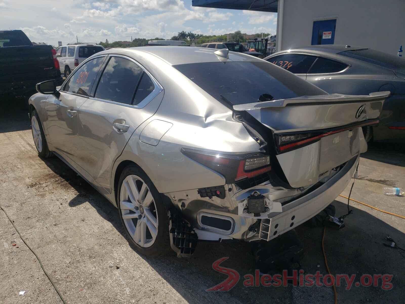 JTHCA1D2XM5110153 2021 LEXUS IS