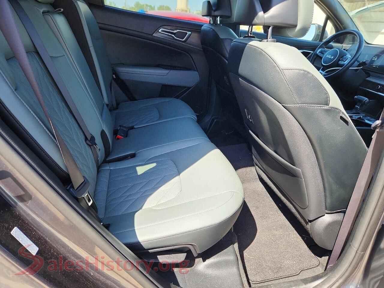 2023 KIA SPORTAGE VIN 5XYK6CAF2PG035039, VIN plate