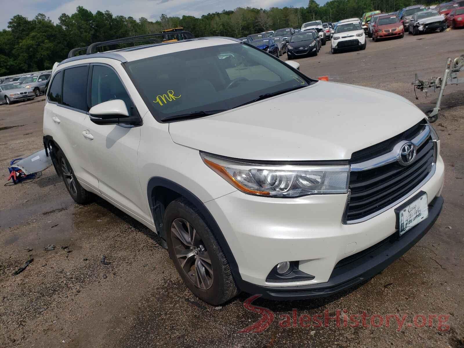 5TDJKRFH7GS273511 2016 TOYOTA HIGHLANDER