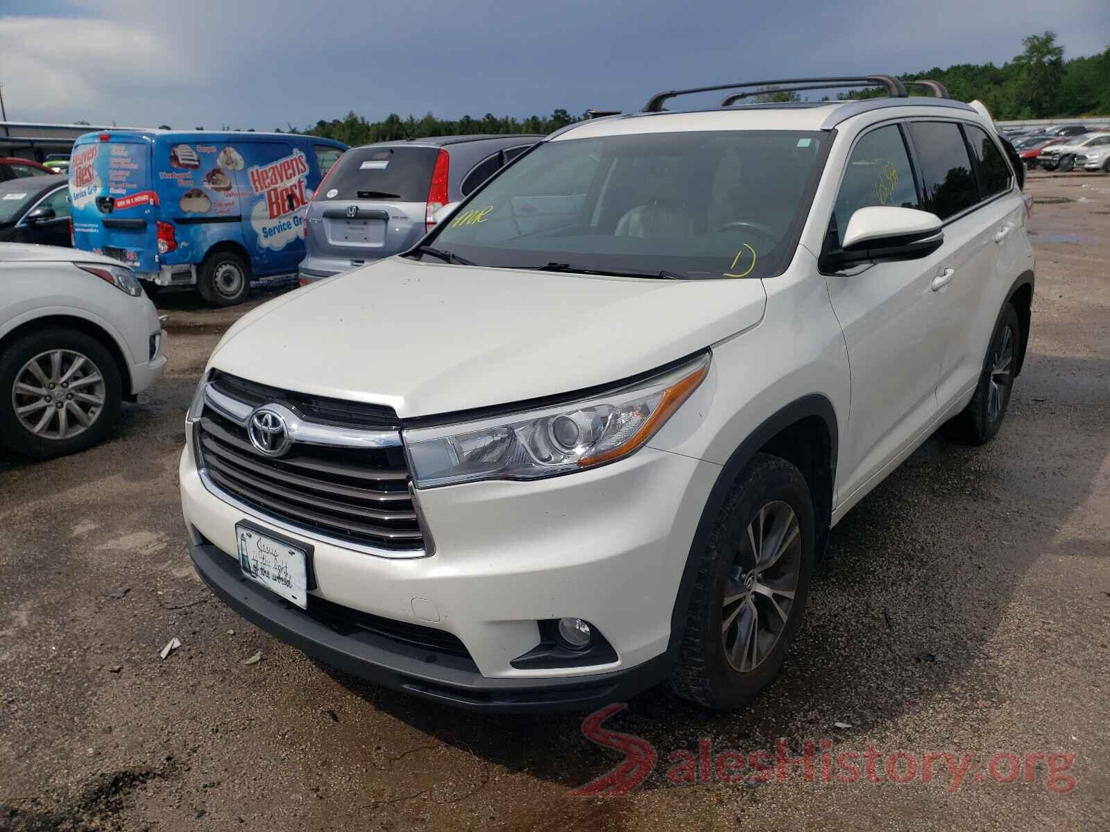 5TDJKRFH7GS273511 2016 TOYOTA HIGHLANDER