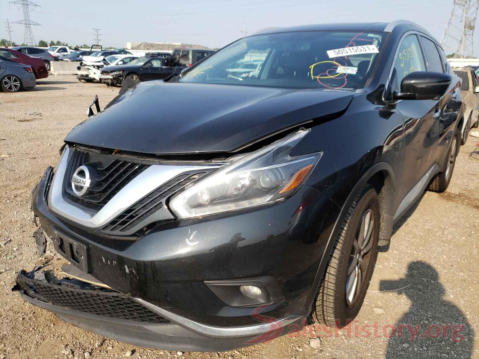 5N1AZ2MHXJN108891 2018 NISSAN MURANO