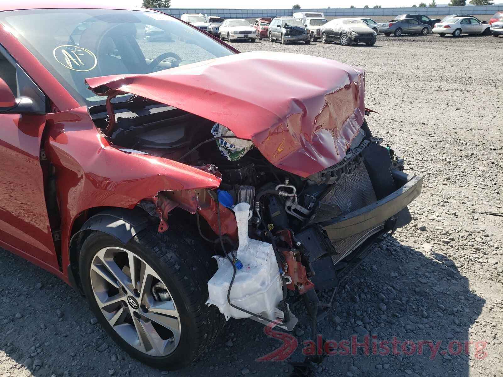 5NPD84LF8HH071303 2017 HYUNDAI ELANTRA