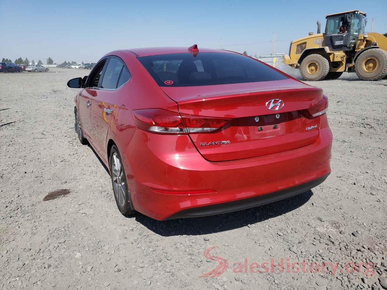 5NPD84LF8HH071303 2017 HYUNDAI ELANTRA